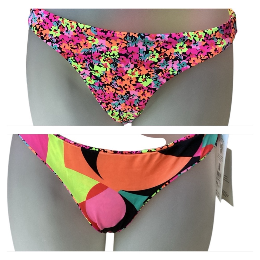Maaji Reversible Colorful Bikini Bottom (S2)